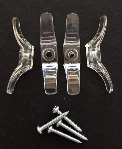 Qty cord cleats clear with - qty.,